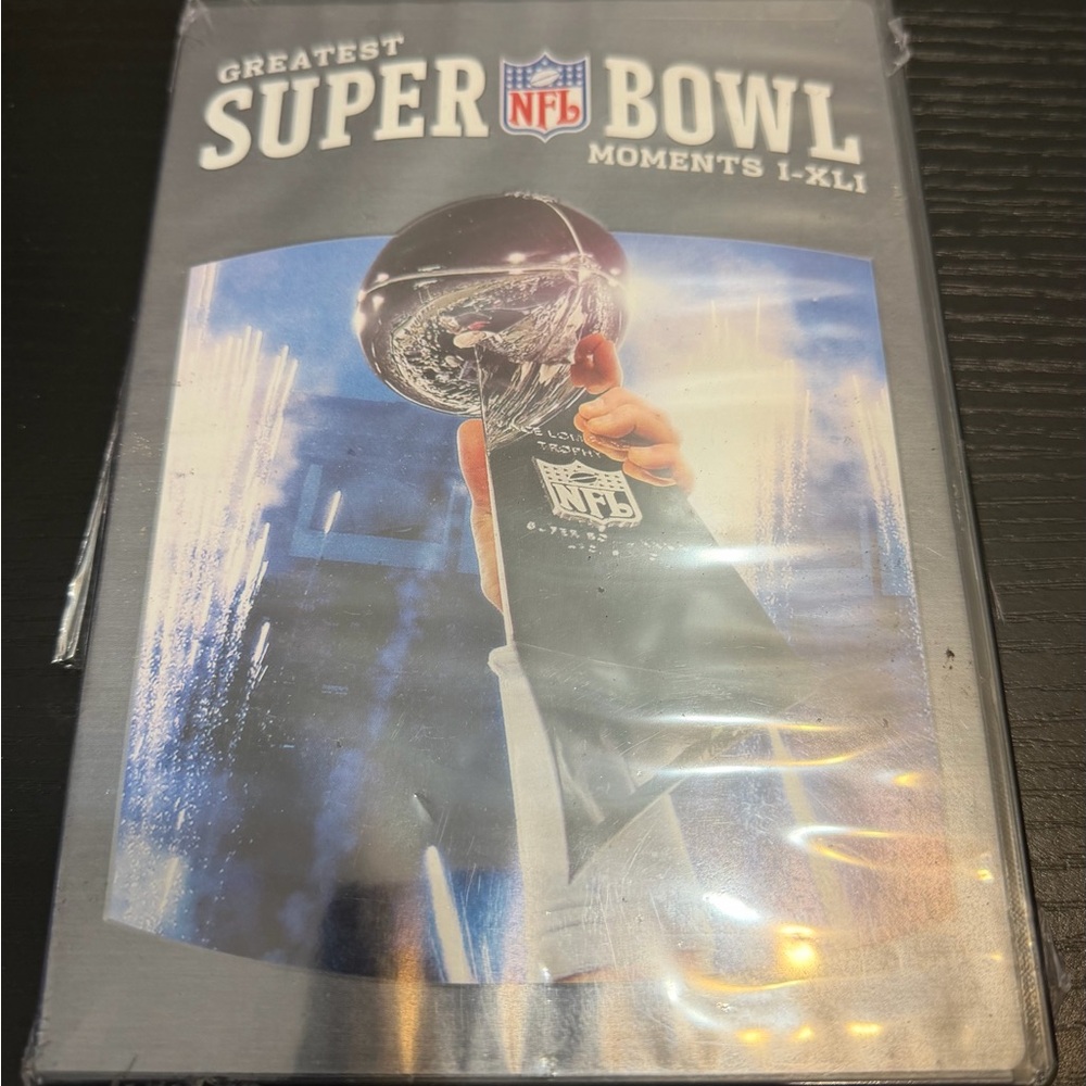 NFL Greatest Super Bowl Moments DVD - Black and Blue